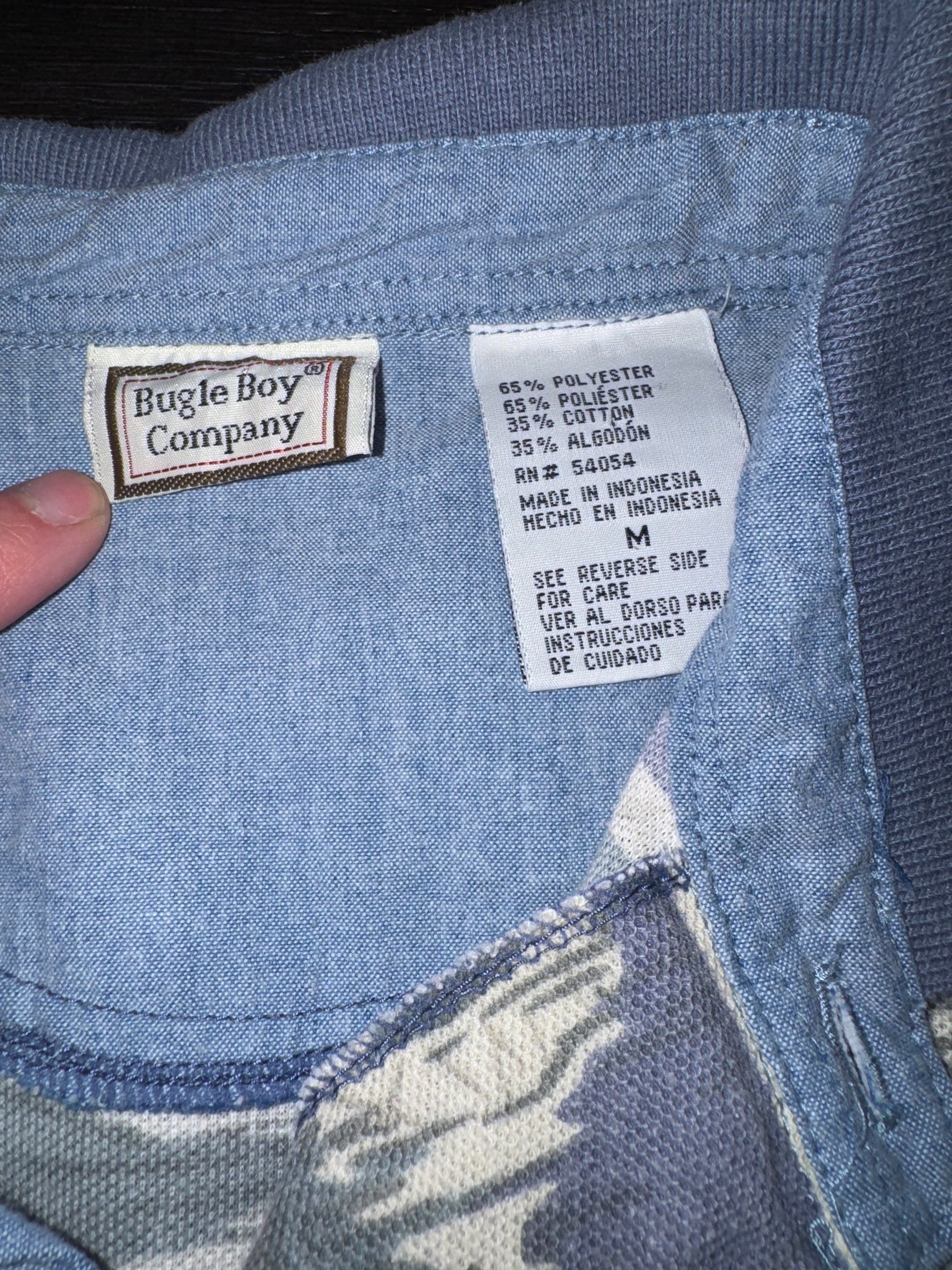Tribal & Denim Polo